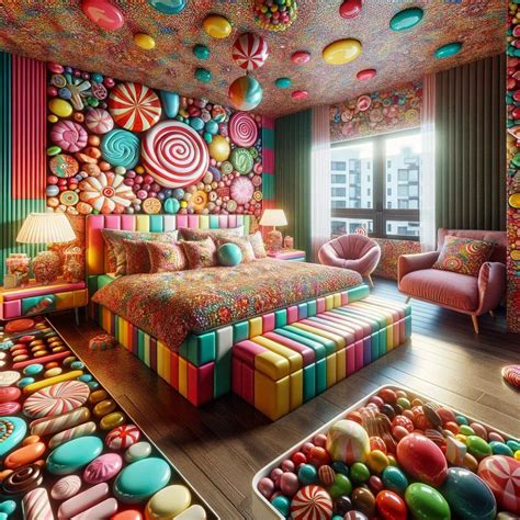 30 Candy-Inspired Bedrooms That Are Seriously Sweet! - Visionary Decor ...