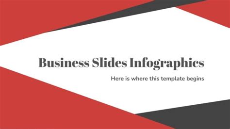 Business Slides Infographics Template