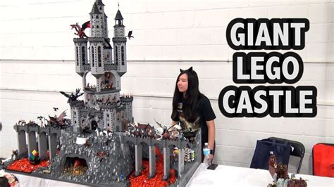 LEGO Dragonhold Fire Realm Castle | BrickFair Virginia 2017 | Lego ...