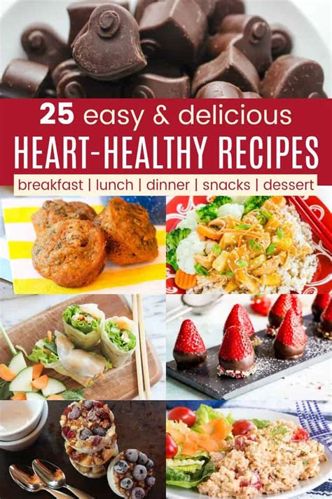 25 Easy Heart-Healthy Recipes l Cupcakes and Kale Chips