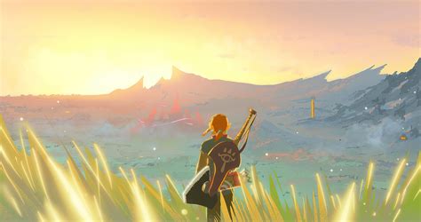 2560x1440 The Legend Of Zelda Breath Of The Wild Paint Art 4k 1440P ...