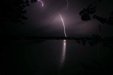 Night Sky Lightning Strike | The Sky| Free Nature Pictures by ...