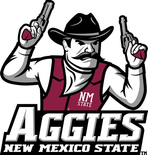 New Mexico State Aggies Logo - Secondary Logo - NCAA Division I n-r ...