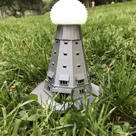 3D Printable Wardenclyffe Tower (Tesla Tower) by Izu Watanabe