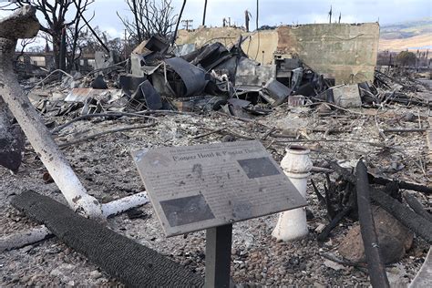 Lahaina Historic District Devastated by Wildfire – Historic Hawaii ...