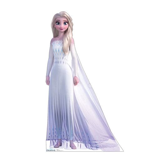 Elsa Violet Dress Van Frozen Official Disney Cardboard Cutout | lupon ...