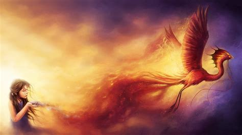 Download Dragon Fire Wings Art Wallpaper | Wallpapers.com