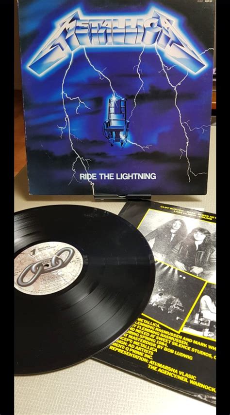 Metallica - Ride the Lightning Vinyl Photo | Metal Kingdom