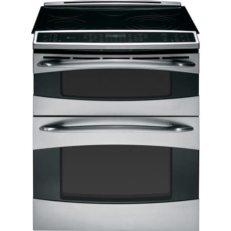 GE Profile Series PS978STSS Profile™ Series 30" Double-Oven Slide-In ...