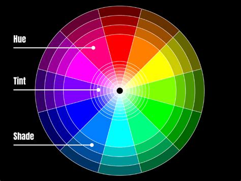 Hue, Tint, Shade, and Tone - What's the Difference?