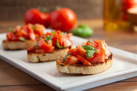 Tomato Bruschetta Italian Recipes By Giallozafferano