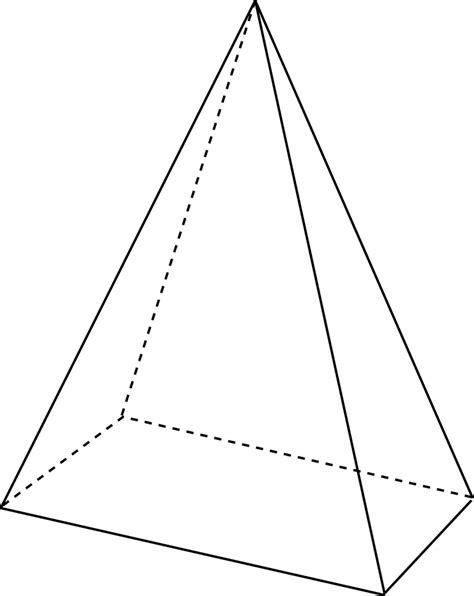 Rectangular Pyramid | ClipArt ETC