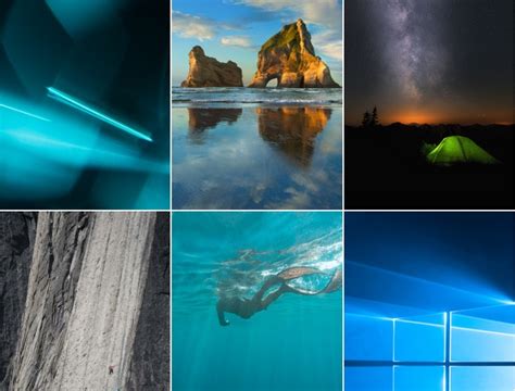 Windows 10 Inbuilt Wallpapers