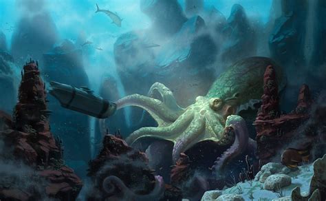 20,000 Leagues Under The Sea Art