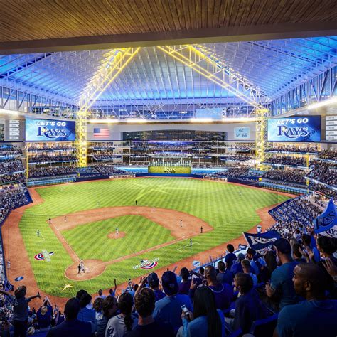 Tampa Bay Rays Will Build Another Dome—This Time, With Windows - WSJ