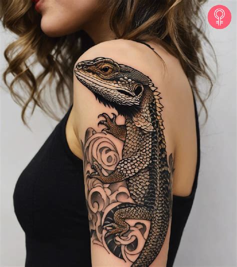 8 Best Beautiful Bearded Dragon Tattoo Designs For You