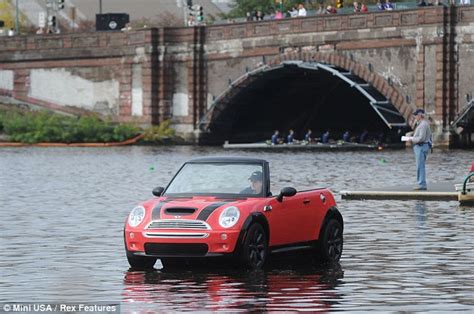 More than a Mini adventure! Floating car that 'drives' on water wows ...