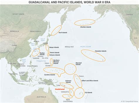 Guadalcanal World Map