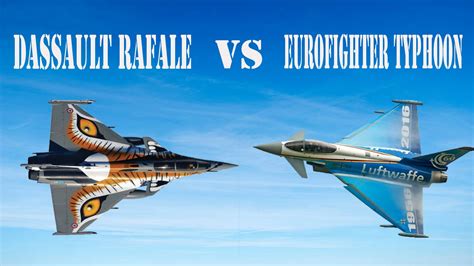 Eurofighter Typhoon vs Dassault Rafale - Fighter Jets World