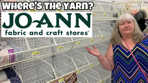 What's Happening at Joann's? Where is the Yarn??? #joanns - YouTube