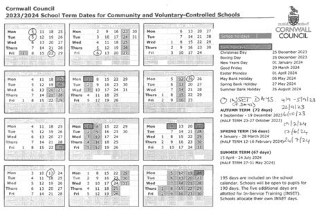 Term Dates - Godolphin Primary School