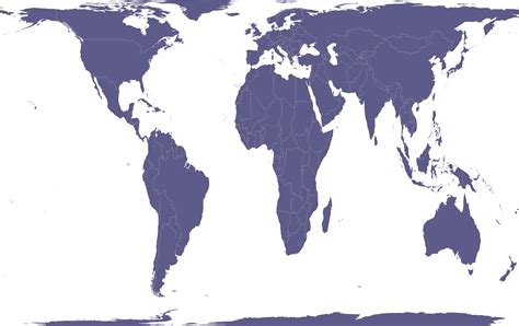 Mercator Projection Vs Robinson Projection