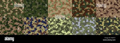 Seamless woodland camo pattern vector Stock Vector Image & Art - Alamy