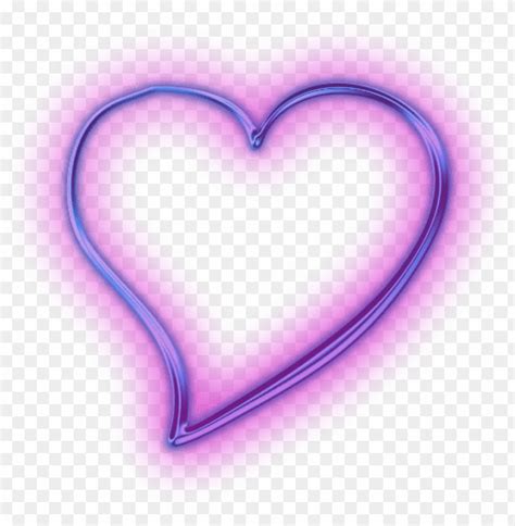 Free download | HD PNG transparent neon purple heart svg free purple ...