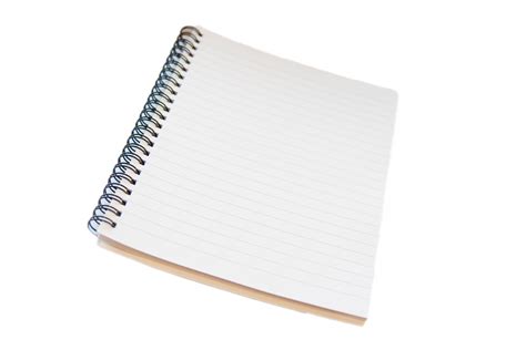 Spiral Notepad Isolated Free Stock Photo - Public Domain Pictures