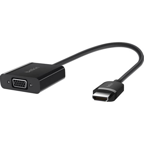 Belkin HDMI to VGA Adapter with Micro-USB Power AV10170BT B&H