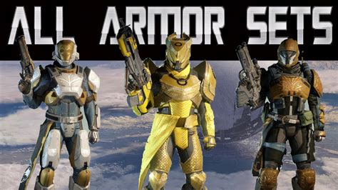 Destiny - ALL ARMOR SETS (TITAN) | Doovi