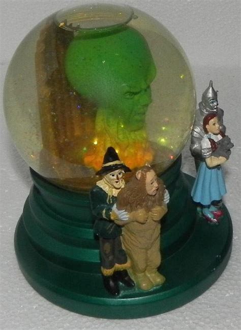 1998 VINTAGE WIZARD OF OZ SNOWGLOBE WARNER BROTHERS STUDIO EXCLUSIVE Oz ...