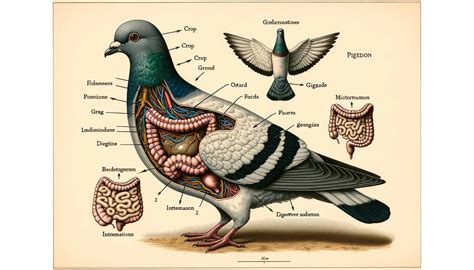 Pigeon Digestive Wonders: A Deep Dive into Their Anatomy