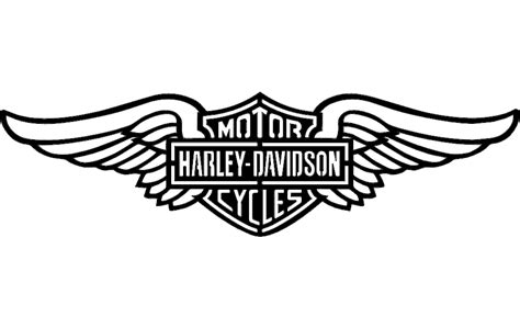 Harley Wings dxf File DXF File | Vectors File