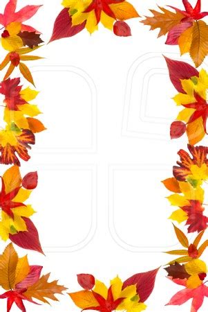 Fall Leaves Border Clipart - Clipart Suggest