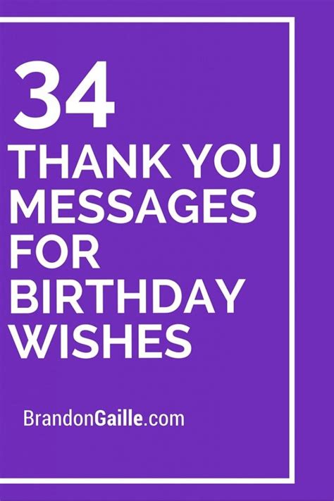 Thank You Quotes Images For Birthday Wishes - ShortQuotes.cc