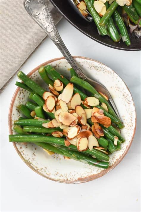 French-Style Green Beans (Almondine) - The Conscious Plant Kitchen