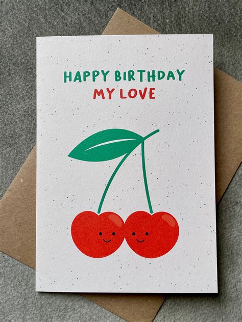 "Happy Birthday, My Love" Greeting Card — Pittsburgh Mercantile