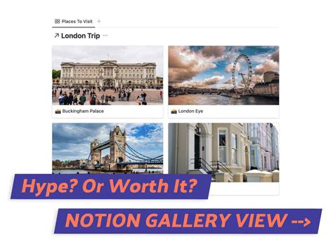 Notion Gallery View: Underrated Feature You Should Be Using - Focused Bee