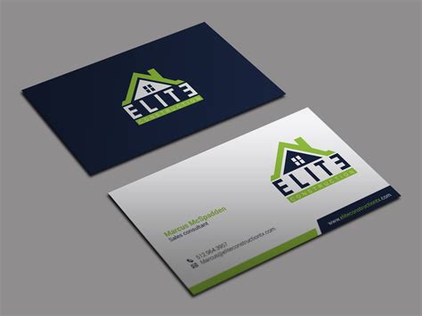 Top 28 Examples of Unique Construction Business Cards