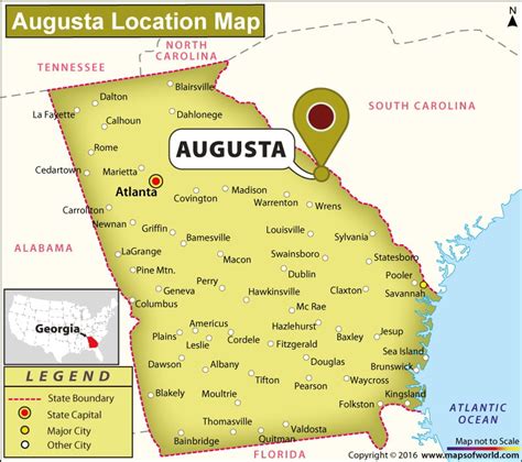 Augusta Georgia Map | Gadgets 2018