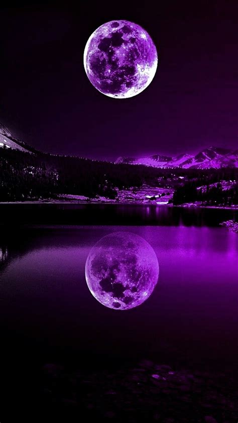 Purple Moon Wallpapers - Wallpaper Cave