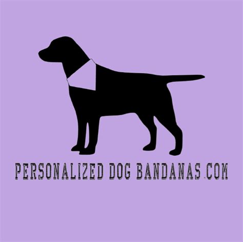 Personalized Dog Bandanas