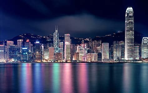 HD wallpaper: Hong Kong, HongKong, Walking in the city, Night ...