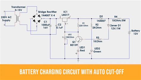 Automatic Battery Charging Circuit – Matha Electronics