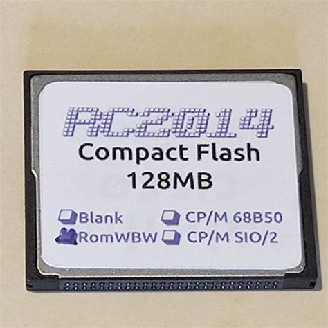 Compact Flash Cards - Z80 Kits