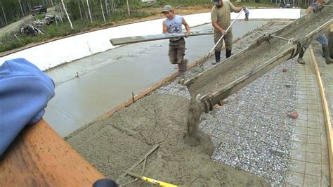 Pouring Concrete Floor Slab – Flooring Site