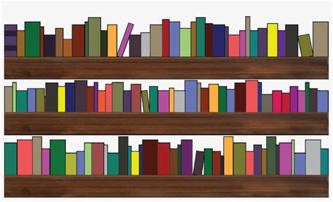 Bookshelf Clipart Transparent Also bookshelf clipart available at png ...