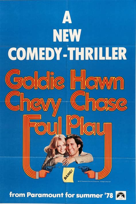 Foul Play (1978) Vintage Teaser Movie Poster - 27"x41" Original Movie ...