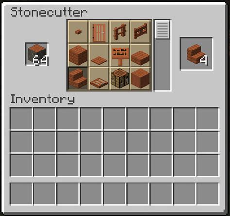 Stonecutter - Woodcutter Minecraft Data Pack